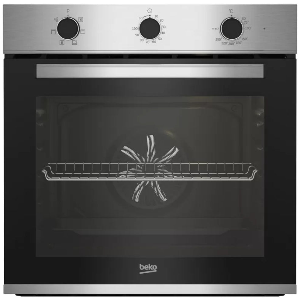 Beko Built-In Oven Gas 60 Cm 66 L Black BBIH12100XC. Beko Built-In Oven Gas 60 Cm 66 L Black BBIH12100XC.